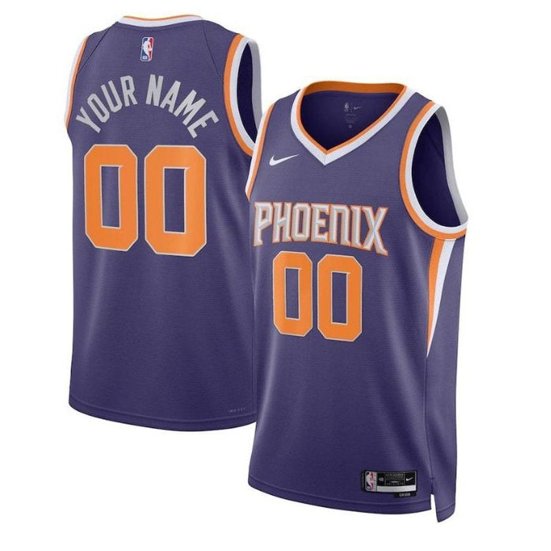 Phoenix Suns Unisex 2023 NBA Jersey Purple - Icon Edition