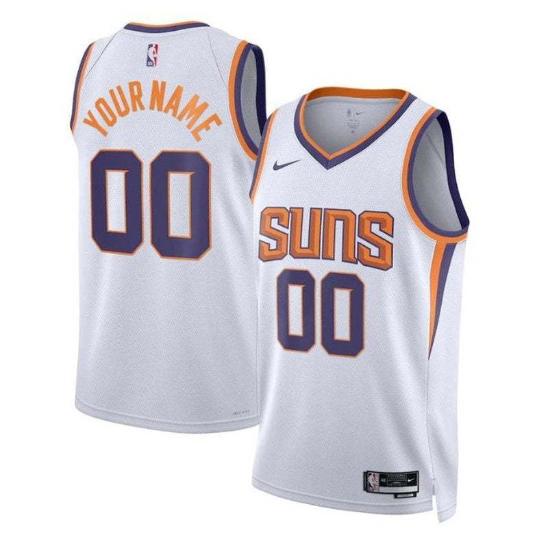 Phoenix Suns Unisex 2023 White NBA Jersey - Association Edition