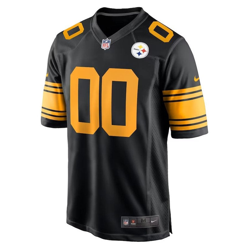 Pittsburgh Steelers - Alternate Custom NFL Game Jersey - Black