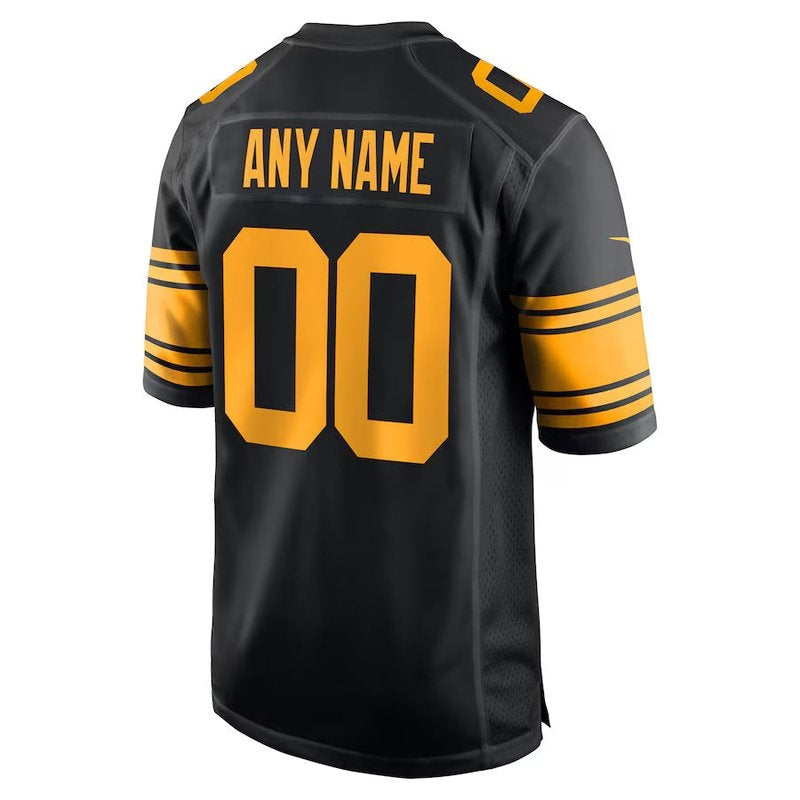 Pittsburgh Steelers - Alternate Custom NFL Game Jersey - Black