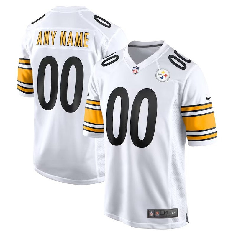 Pittsburgh Steelers - Custom NFL Game Jersey - White