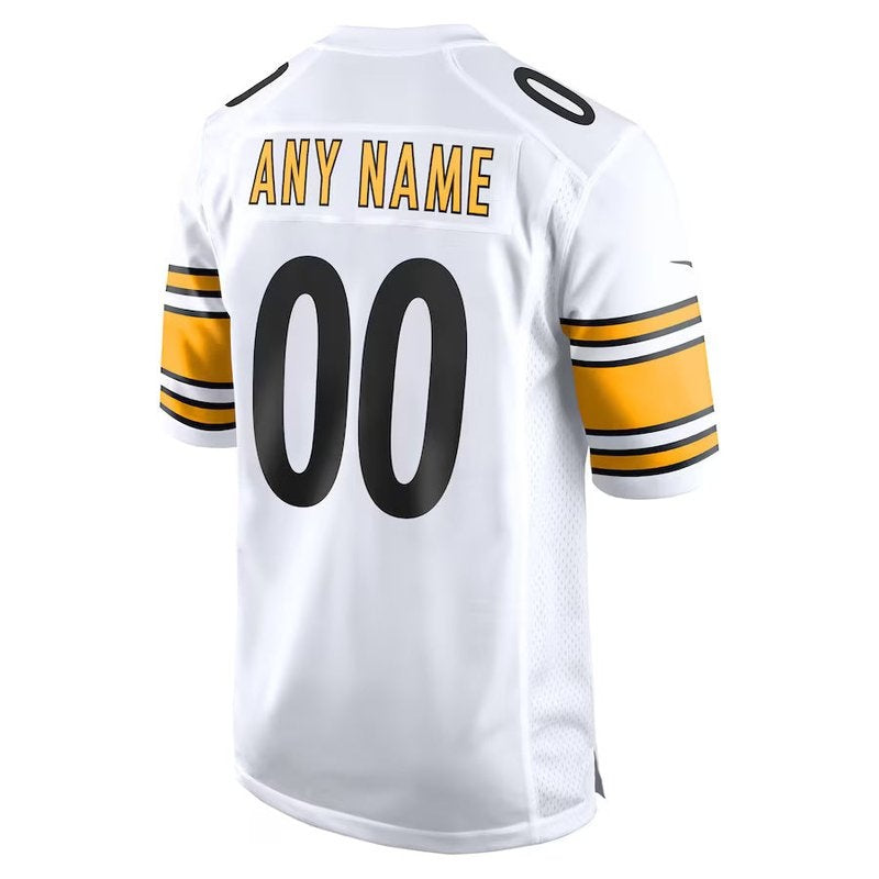 Pittsburgh Steelers - Custom NFL Game Jersey - White