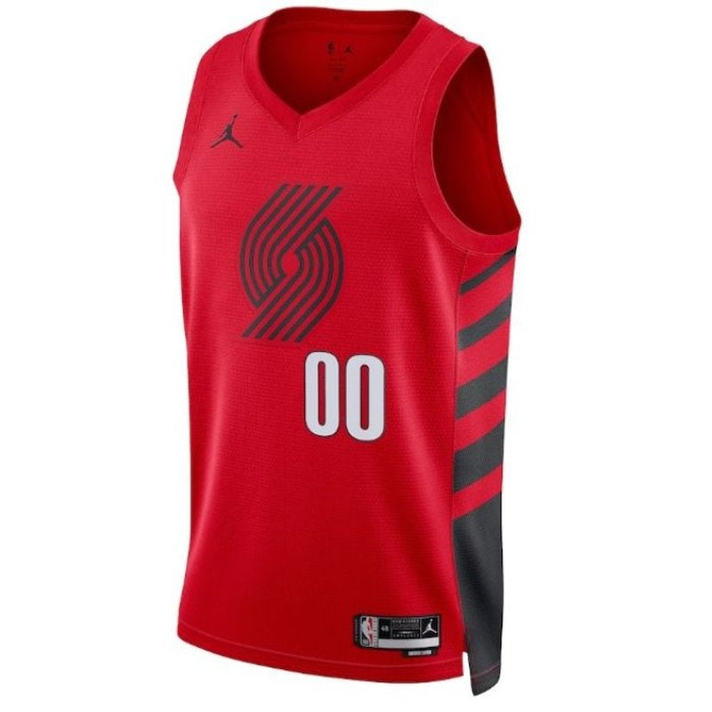 Portland Trail Blazers Unisex 2023 NBA Jersey - Statement Edition - Red