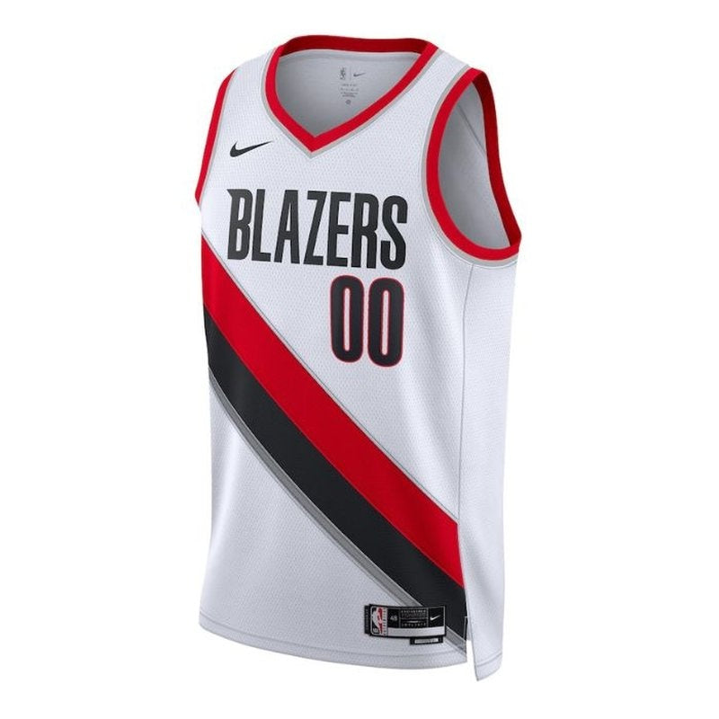 Portland Trail Blazers Unisex 2023 White NBA Jersey - Association Edition