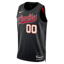 Portland Trail Blazers Unisex 23/24 NBA Jersey - Black - City Edition