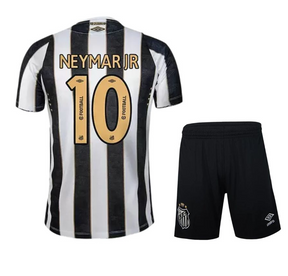 Kit Kids Santos Away 2024/25 Umbro - Neymar Jr #10