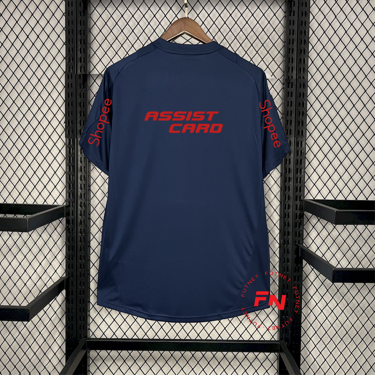 Flamengo 2025/26 Training Dark Blue Full Sponsor
