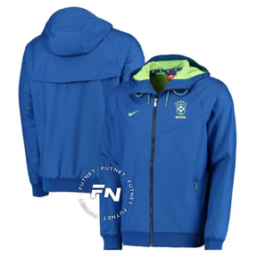Brazil All Weather Windrunner Jacket Blue 2025