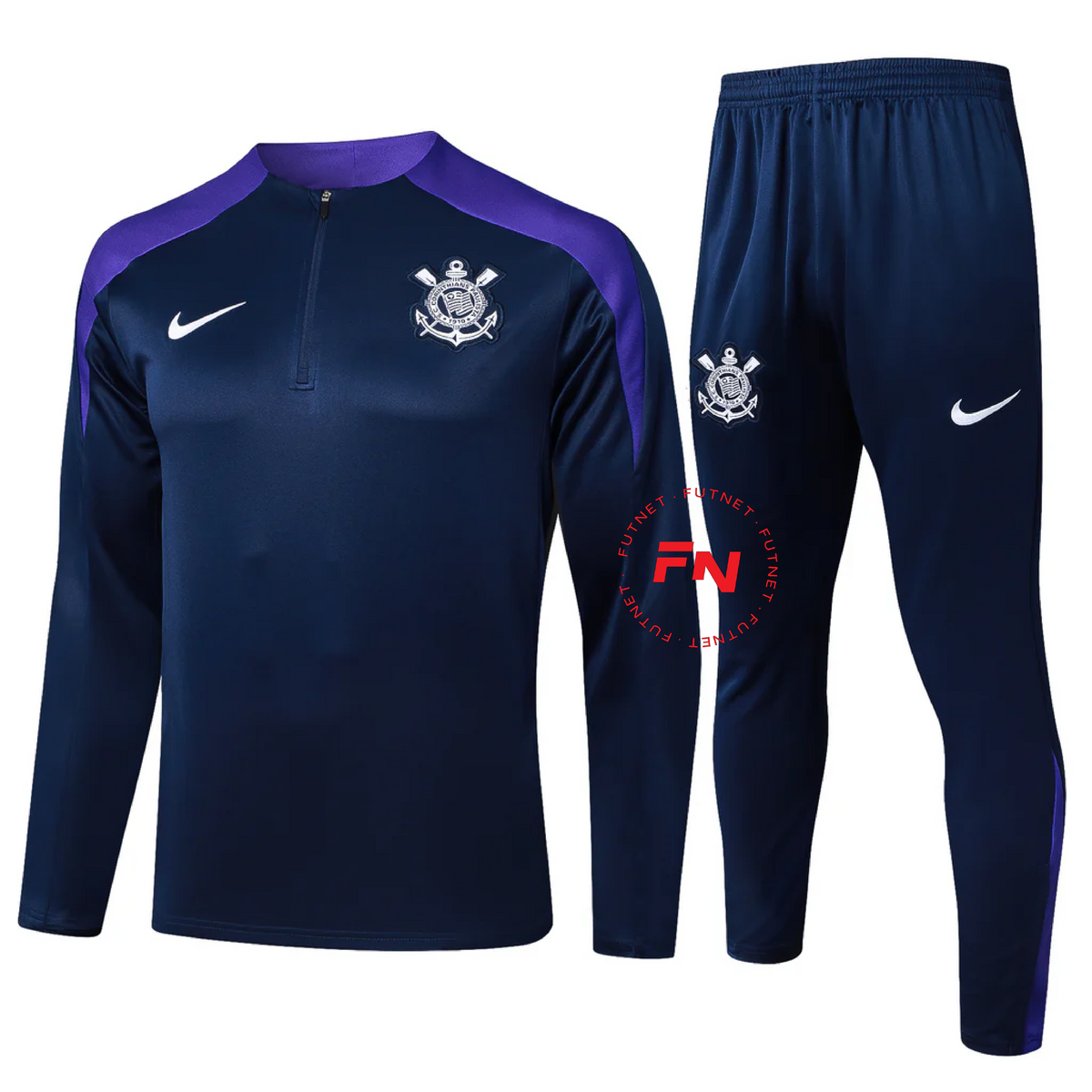 Corinthians Training Suit Blue and Purple 2025/26