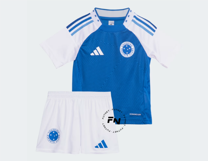 Cruzeiro 2025/26 Home Kit Kids