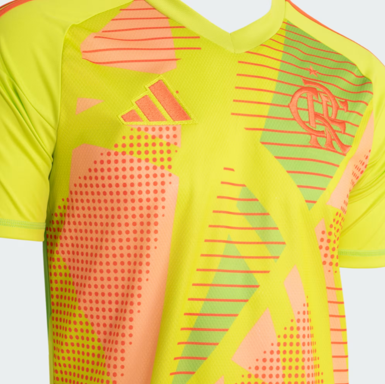 Flamengo Jersey Goalkeeper Yellow 2025/26