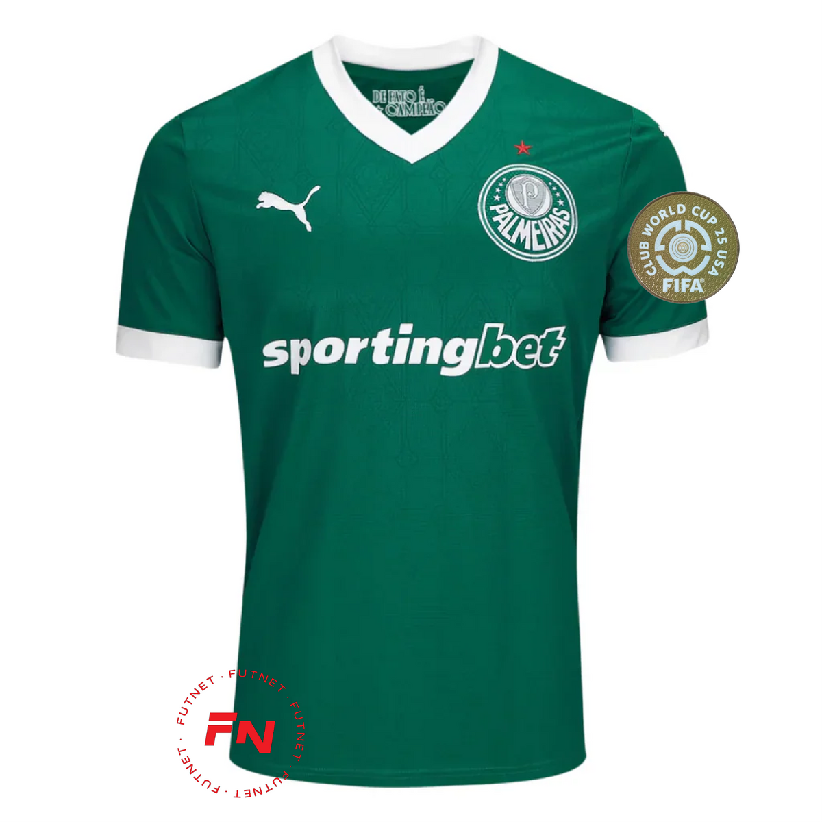 Palmeiras 2025/26 I Home Jersey - Patch FIFA CLUB WORLD CUP - Fan Version