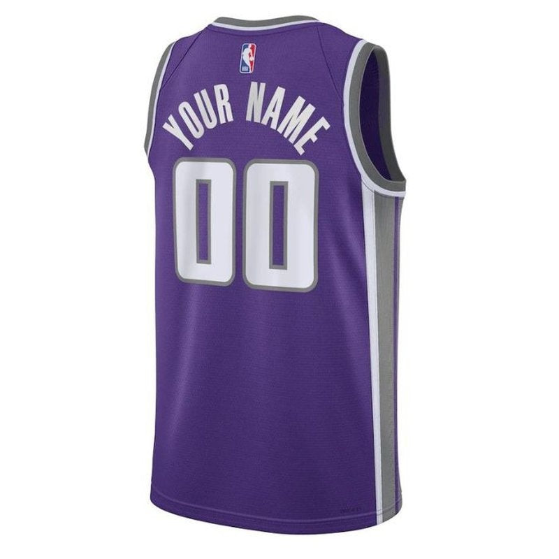 Sacramento Kings Unisex 2023 NBA Jersey Purple - Icon Edition