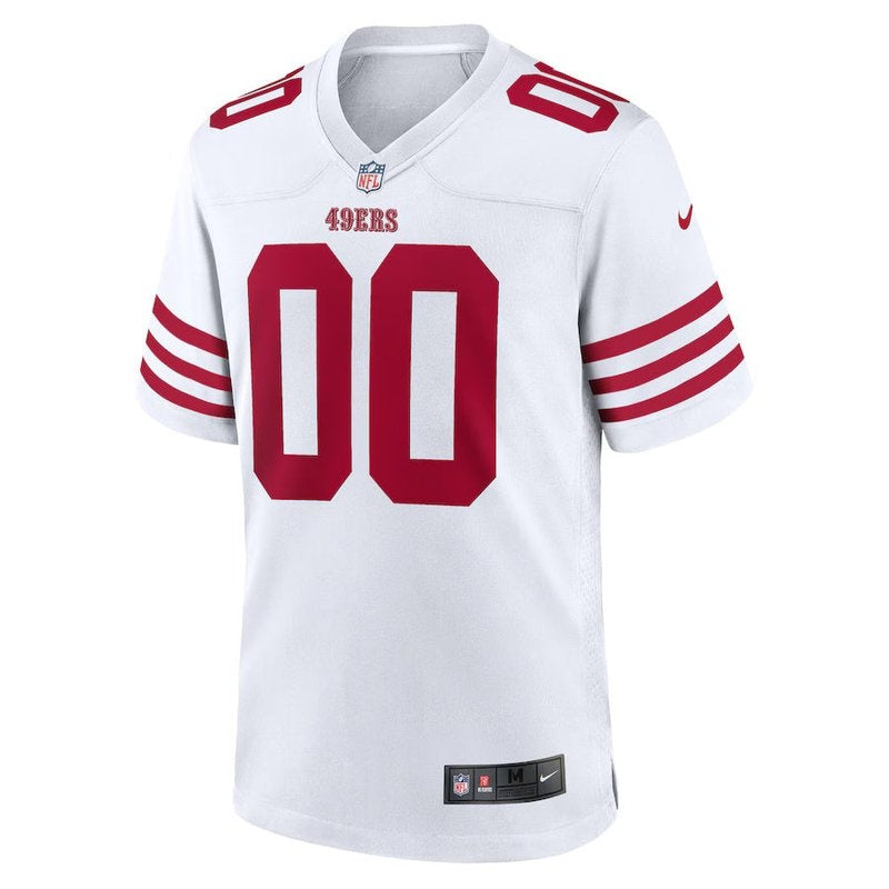 San Francisco 49ers - Custom NFL Game Jersey - White