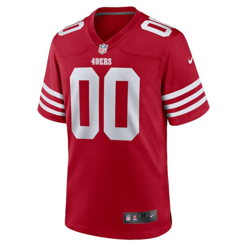 San Francisco 49ers - Scarlet Custom NFL Jersey