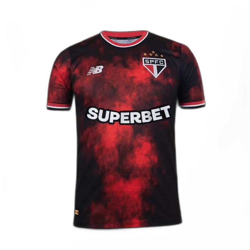 Sao Paulo 24/25 Commemorative Black Jersey - Fan Version