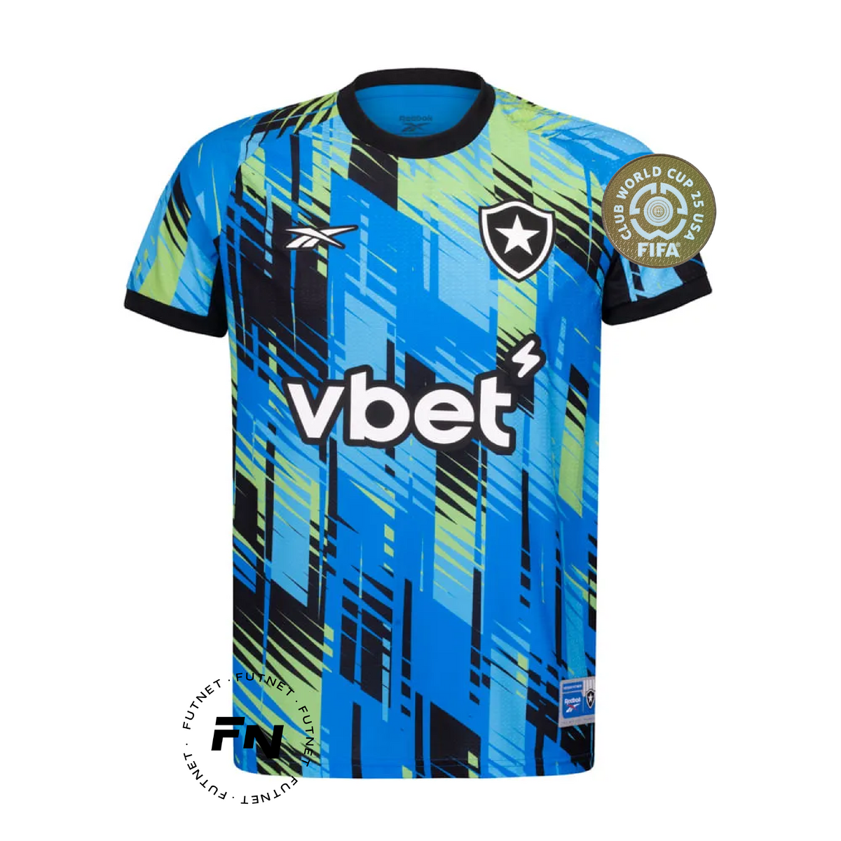 Botafogo Goalkeper 2025/26 I Home Jersey - Patch FIFA CLUB WORLD CUP - Fan Version