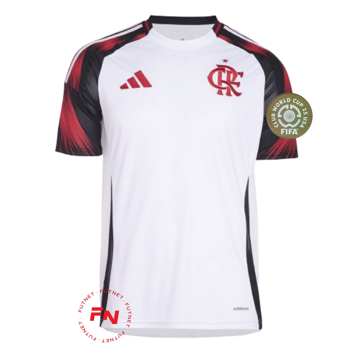 Flamengo 2025/26 II Away Jersey - Patch FIFA CLUB WORLD CUP - Fan Version