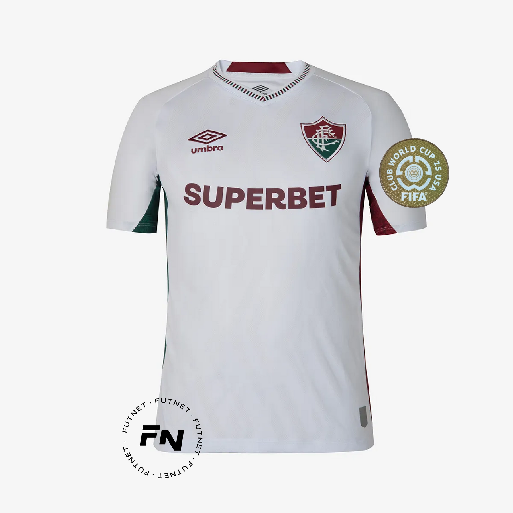 Fluminense 2025/26 II Away Jersey - Patch FIFA CLUB WORLD CUP - Fan Version