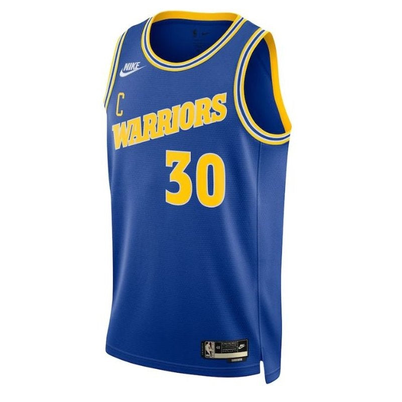 Stephen Curry Golden State Warriors 2023 NBA Jersey Royal - Classic Edition