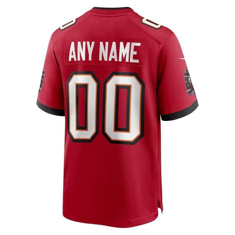 Tampa Bay Buccaneers - Custom NFL Game Jersey - Red