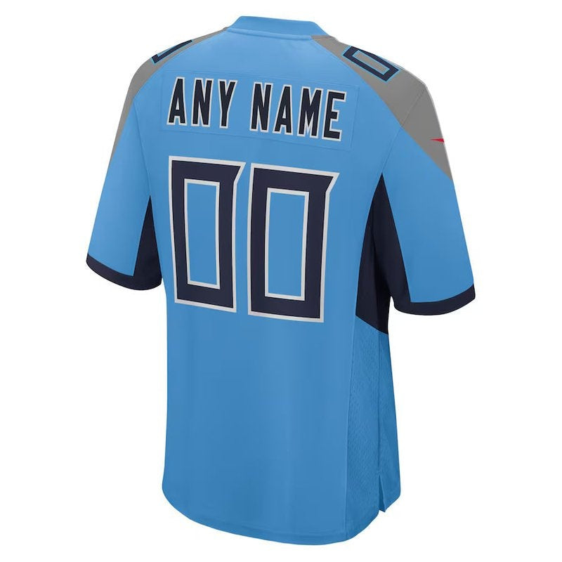 Tennessee Titans - Alternate Custom NFL Game Jersey - Light Blue