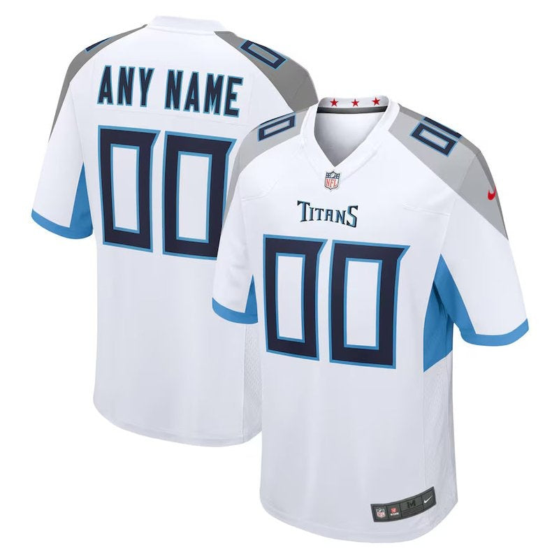 Tennessee Titans - Custom NFL Game Jersey - White