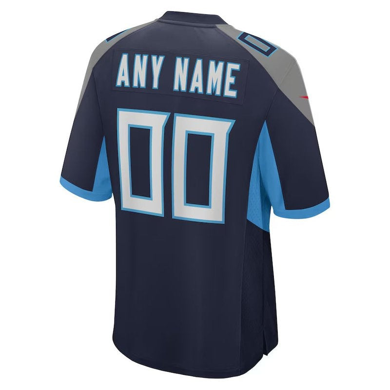 Tennessee Titans - Custom NFL Jersey - Navy