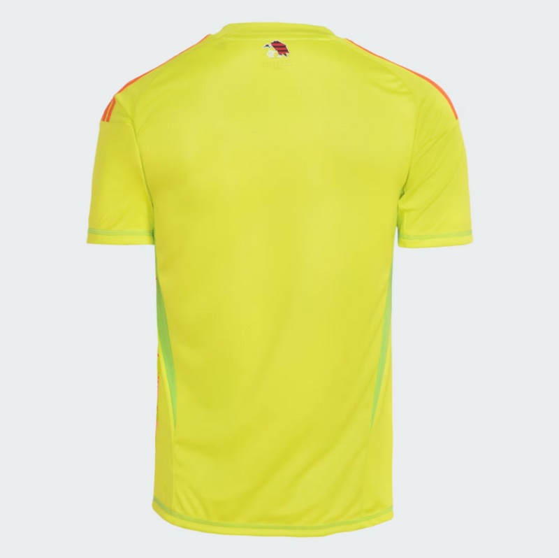 Flamengo Jersey Goalkeeper Yellow 2025/26