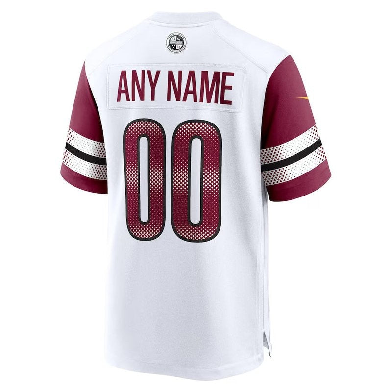 Washington Commanders - Custom NFL Game Jersey - White