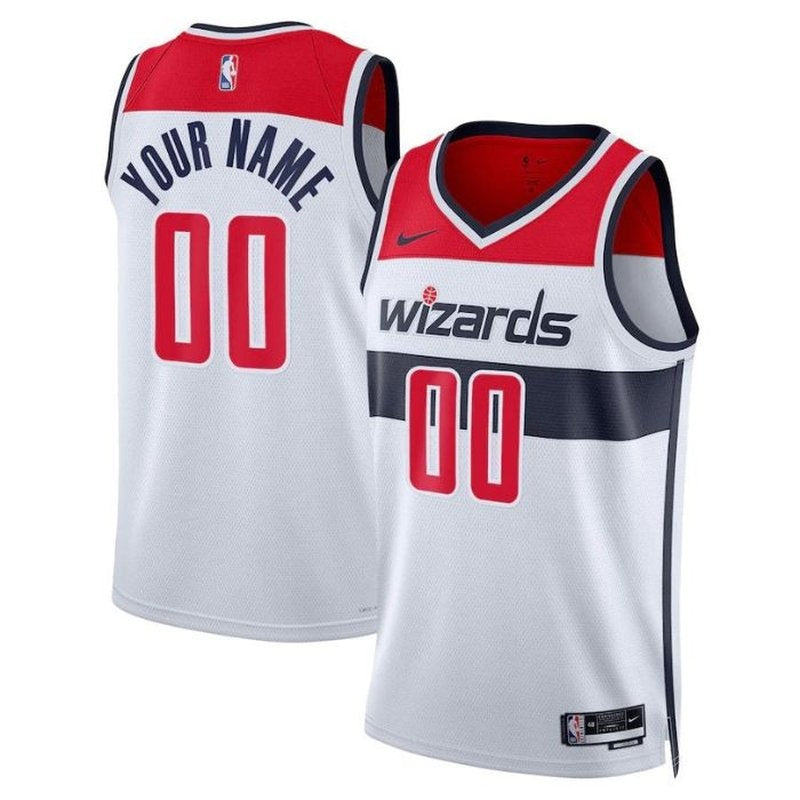 Washington Wizards Unisex 2023 White NBA Jersey - Association Edition