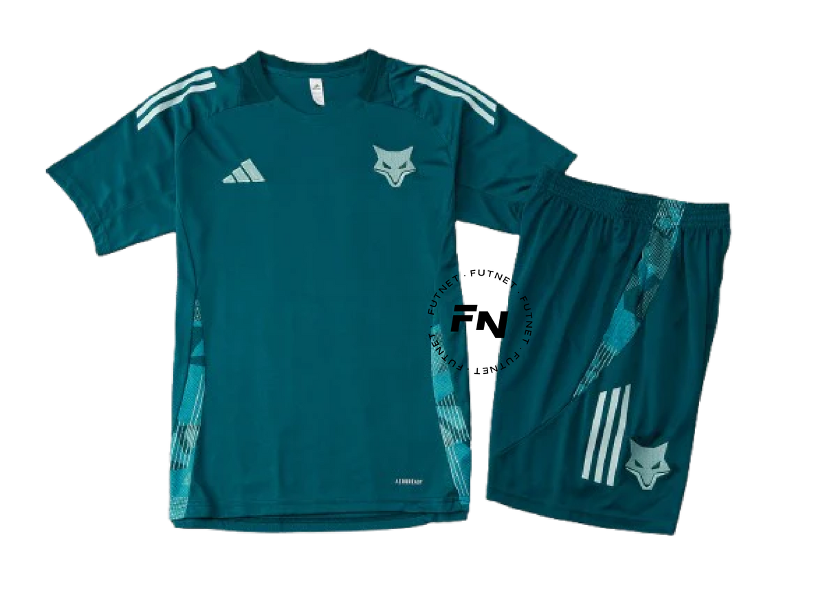 Cruzeiro Training 2025 Dark Green Kit Kids Infantil