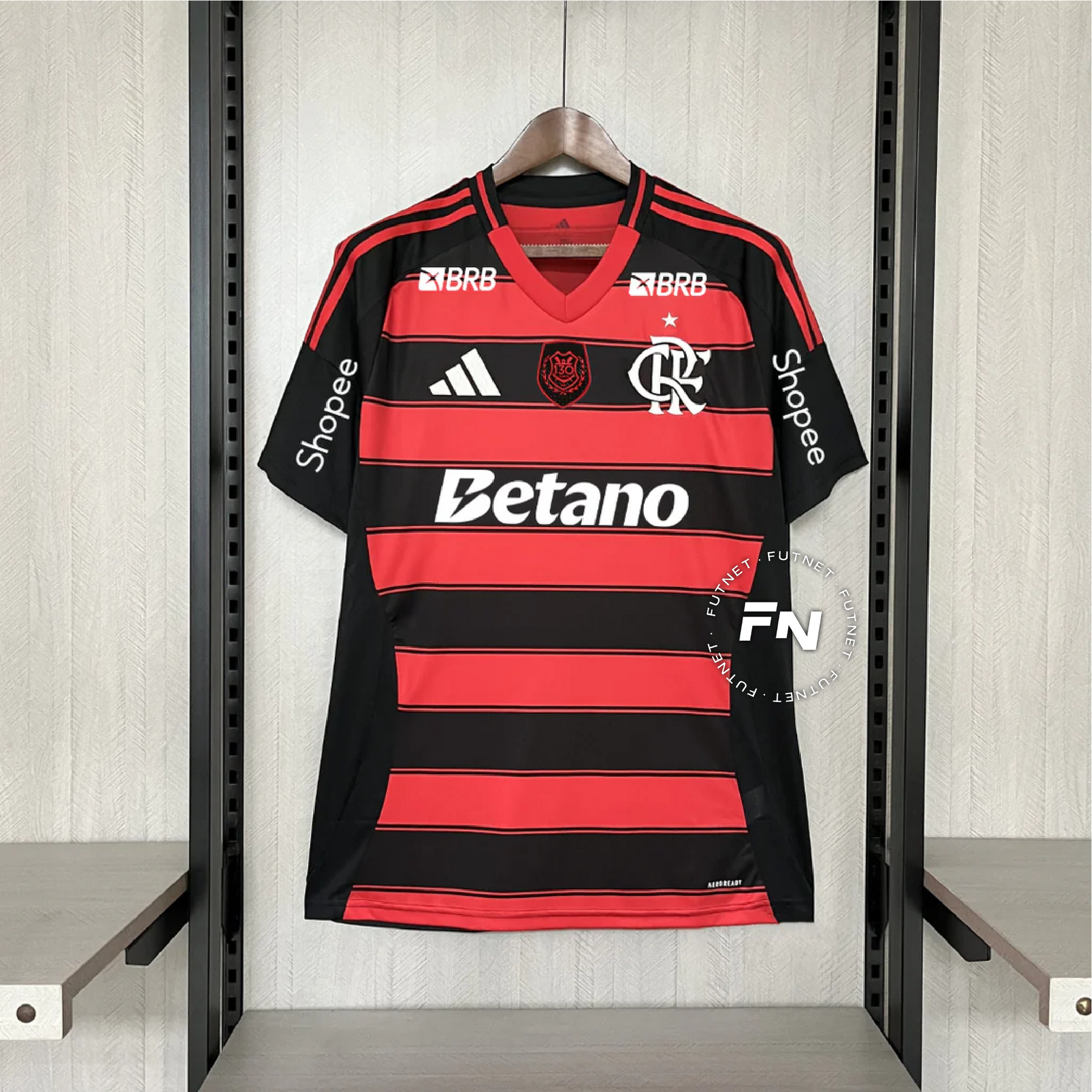 Flamengo 2025/26 I Home Fan Version - Patch 130 Anos
