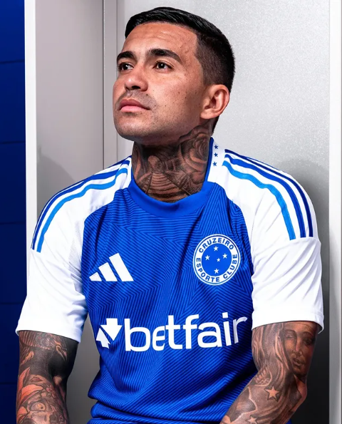Cruzeiro 2025/26 Home DUDU #7 - Fan Version