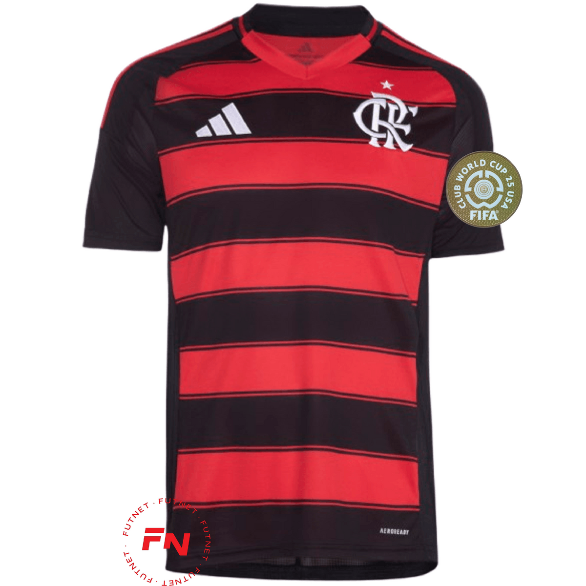 Flamengo 2025/26 I Home Jersey - Patch FIFA CLUB WORLD CUP - Fan Version